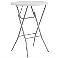 W5379  Flash Furniture 2.6-Ft Round Folding Table