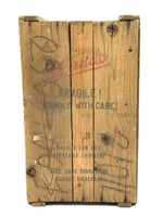 Kundo Clock Wood Crate 11” x 11” x 18.5”