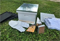 New Nubee Bee Keeping Starter Kit 10 Frame Size