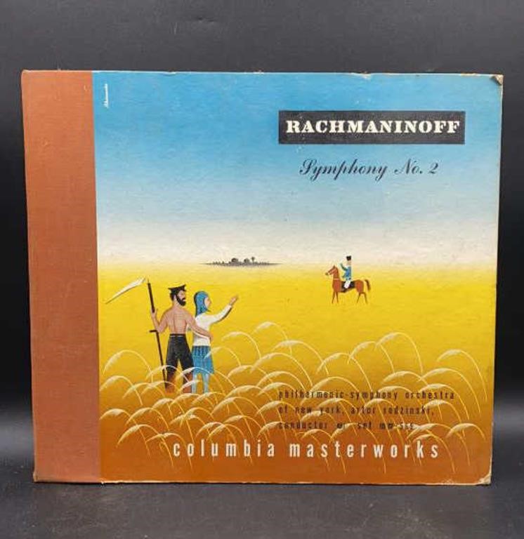 Rachmaninoff Symphony No.2, 6 Set Record Album by