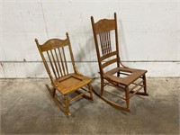 Antique Rocking Chairs  "need love"