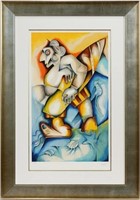 28R "Riding The Waves" Nechita Lithograph Signed