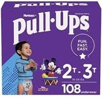 Huggies Pull-ups 2t-3t Boys Potty Training Underwe