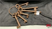 Iron Skeleton Keys Decor