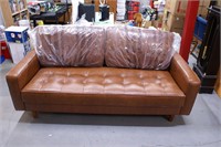 Mid-Century Top Grain Leather Sofa SHF-5970-CAM-3