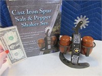 New Spur CowboyLook Salt & Pepper SET 1of2 $59