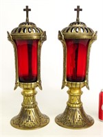 Pair Alter Candleholders