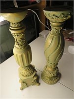 Pair of Candle Holders 19.5"