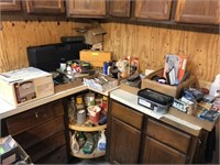 GROUP LOT- CLEANERS, CHEMICALS, FILTERS, HARDWARE
