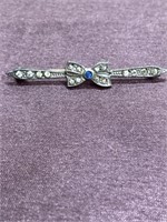 Sterling silver brooch