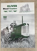 Oliver Diesel 66, 77 & 88 Tractor Pamphlet (4