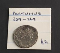 Ancient Roman Coin Postumus 259-268 AD
