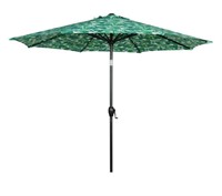 Mainstays 9ft Palm Round Outdoor Tilting Market Pa