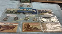 WWII Medals + Holders