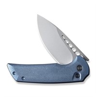 We Knife Blue Mini Malice Flat Flipper Knife