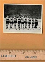 GERMAN OLYMPIC HOCKEY TEAM: German Card (1936)