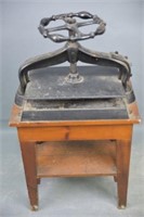 Cast Iron Book Binding Press