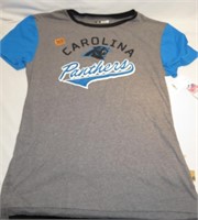 Carolina Panthers Ladies Large T Shirt NWT