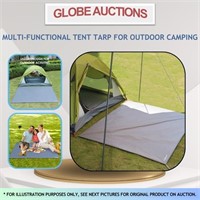 MULTI-FUNCTIONAL TENT TARP FOR OUTDOOR CAMPING