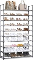 10 Tiers Shoe Rack Capacity 130lbs For 60 Pairs