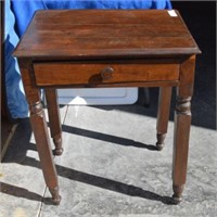 Antique One-Drawer Table