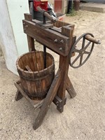 Vintage Apple cider press