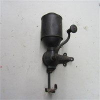 Antique Regal metal coffee grinder.