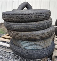 (O) Pallet of Tires 10 Tires.