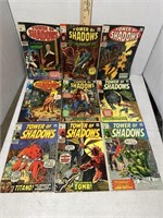 Nine Consecutive 15-Cent Tower of Shadows Marvel