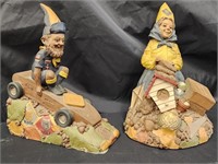 2 rare Tom Clark Gnomes Cub Scouts depicting