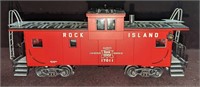 K-Line O Gauge Rock Island Extended Vision Caboose