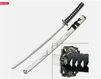 O1: White 40 scabbard dragon Samurai Sword