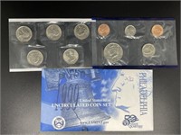 1999 U.S. Mint Uncirculated Coin Set