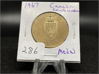 1867-1967 Canada  Confederation Medal"
