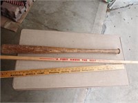 Baseball Bat + (2) Collector Yard Sticks