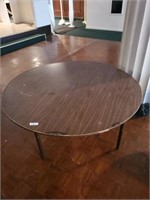 5' circumference X 29" H Round Table