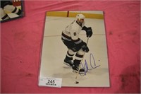 autographed picture adrian aucein 8"x10"