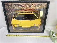 Sports Car Framed Art