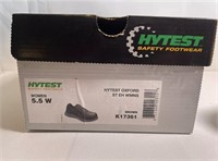 $54.99 HYTEST Women's Steel Toe Shoe Sz 5.5 AZ4