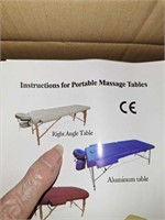 PORTABLE MASSAGE TABLE (RIGHT ANGLE)