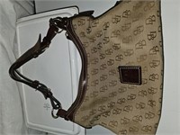 Dooney and Bourke signature canvas handbag
