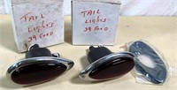 2- NEW 1939 FORD Tail Lights