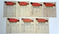 RINGLING BROS. AND BARNUM & BAILEY ROUTE SHEETS