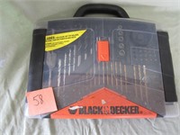 Black & Decker Bit & Socker Driver Wood Set