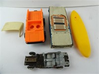 Lot of Misc. Toy Car/Truck Parts & Chassis - As