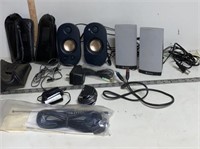Cords, Speakers, Antenna, & More