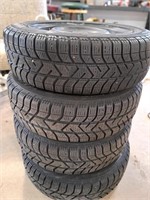 4 Pirelli winter tire, Mitsubiti rims 165-65R 14