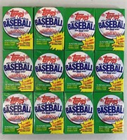12pc Sealed 1981 Topps MLB Baseball Wax Packs