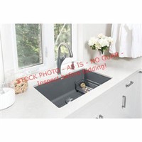 James Martin - 36in Composite Stone Sink, Gray