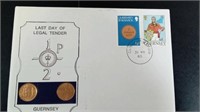 GREAT BRITAIN-First day cover - LAST DAY of Tender